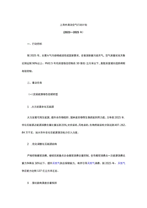 上海市清洁空气行动计划.docx