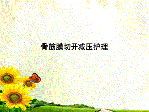 骨筋膜切开减压护理演示文稿.ppt