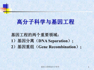 高分子科学与基因容载.ppt