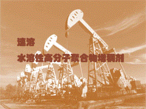 高分子聚合物速溶.ppt