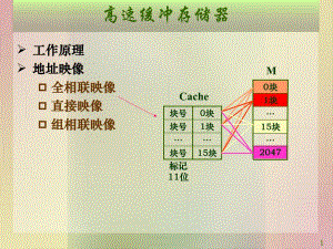 计算机系统白中英第4版组相联和直接相联.ppt