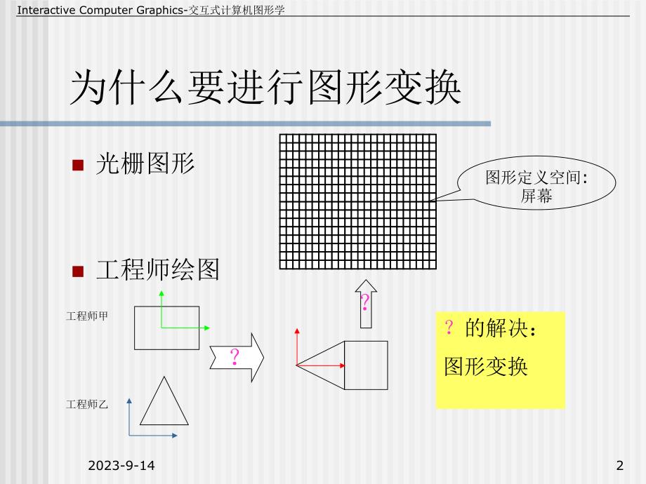 计算机图形学教学资料第9讲51二维坐标变换.ppt_第2页