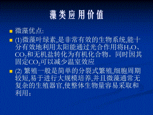藻类应用价值.ppt
