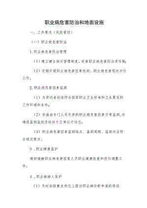 职业病危害防治和地面设施管理办法.docx