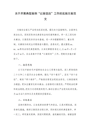 关于开展典型案例“以案促改”工作的实施方案范文.docx