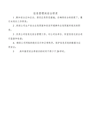 信息管理岗安全职责.docx