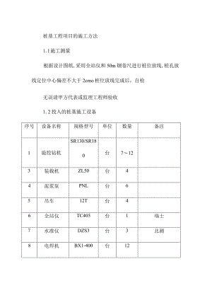 桩基工程项目的施工方法.docx
