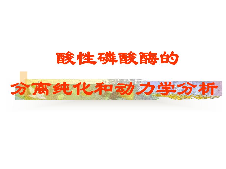 酸性磷酸酶的.ppt_第1页