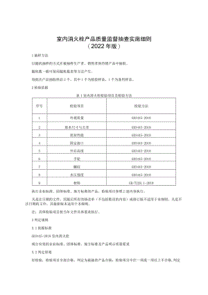 室内消火栓产品质量监督抽查实施细则（2022年版）.docx