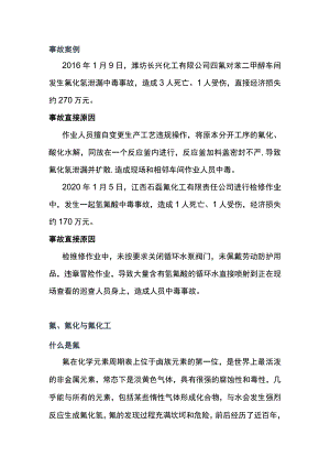 氟化工企业生产安全风险与隐患排查.docx