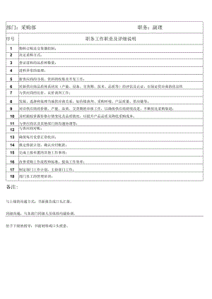 采购课岗位说明书06.docx