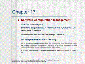 软件工程实践者的研究方法chapter17.ppt