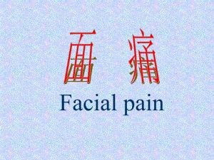 面痛课件.ppt