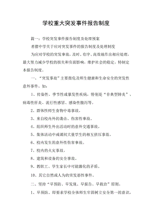 学校重大突发事件报告制度.docx