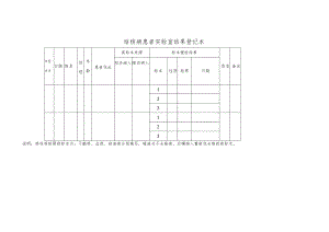 结核病患者实验室结果登记本.docx