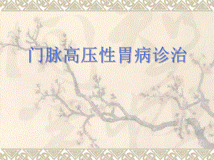 门脉高压性胃病的诊治.ppt