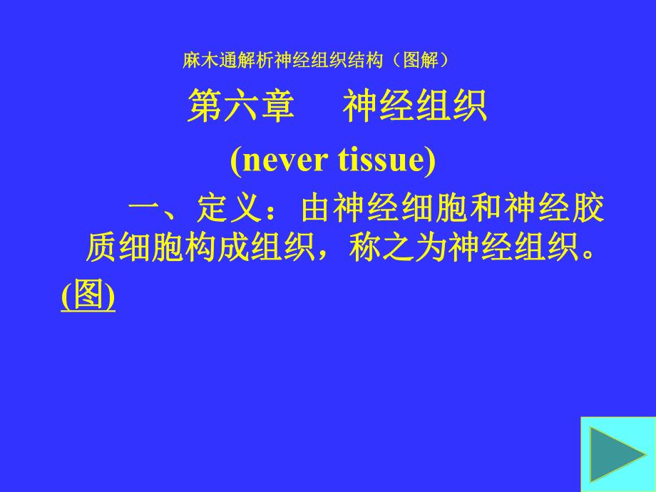 麻木通解析神经组织结构图解.ppt_第1页