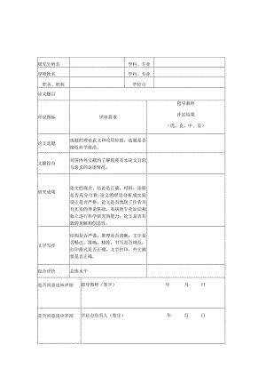 湘潭大学硕士学位论文评价表.docx