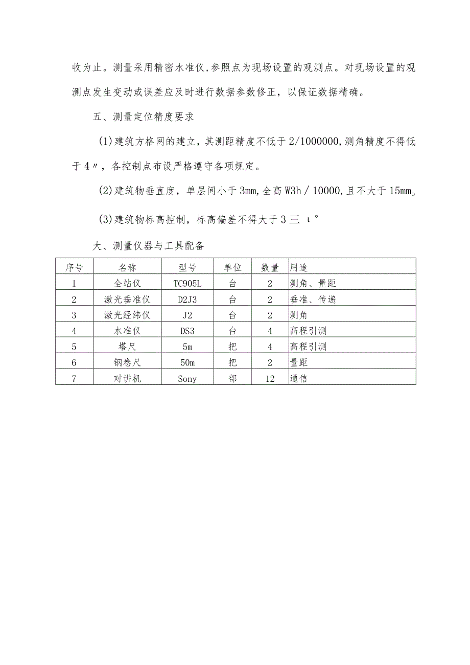 施工测量及建筑物垂直度观测.docx_第3页
