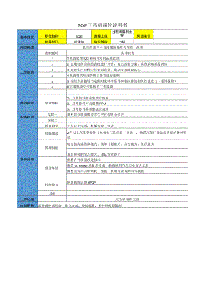 SQE工程师岗位说明书.docx