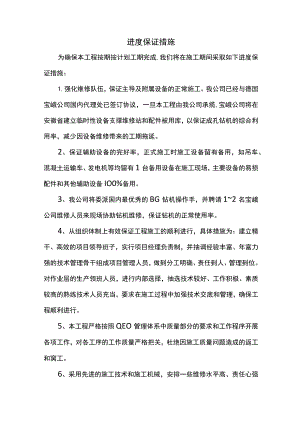 进度保证措施.docx