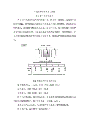 环境保护管理体系与措施.docx