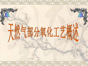 天然气部分氧化工艺概述.ppt