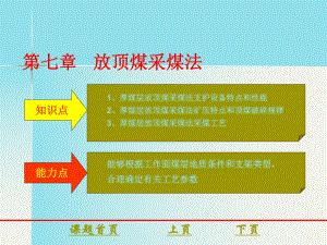 煤矿开采学课件第一篇采煤方法第七章放顶煤采煤法.ppt