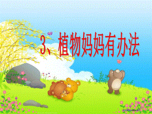3、植物妈妈有办法第一课时 .ppt