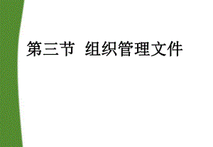 组织管理文件.ppt