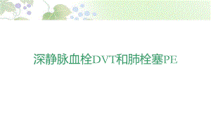 肺栓塞322.ppt