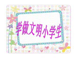 文明礼仪主题班会课件.ppt