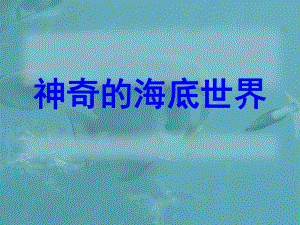 神奇的海底世界ppt课件.ppt