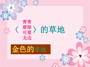 2金色的草地 .ppt