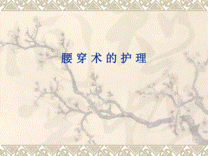 腰椎穿刺的护理.ppt