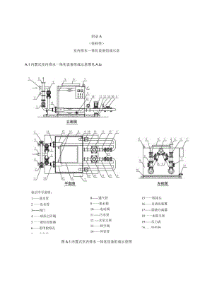 排水泵站室内、室外排水一体化设备组成示意、筒体、检修平台承载力、筒体抗浮验算方法.docx