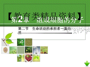 蛋白质生命活动的承担者课件.ppt