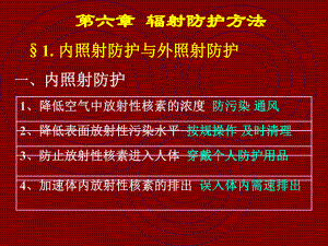 辐射防护方法.ppt