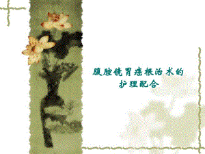 腹腔镜胃癌根治术手术配合.ppt