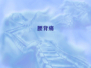 腰背痛神经阻滞疗法.ppt