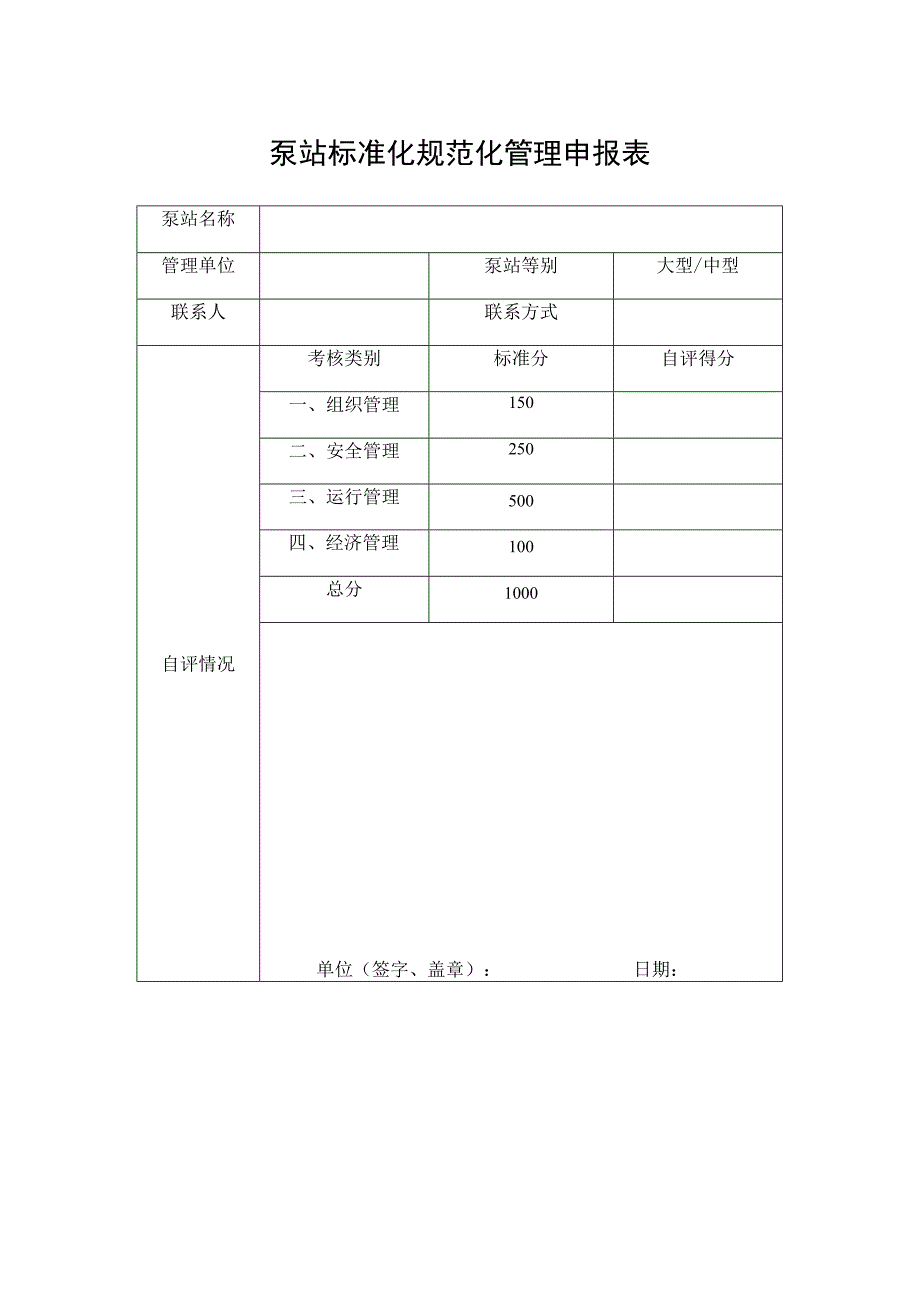 泵站标准化规范化管理申报表.docx_第1页