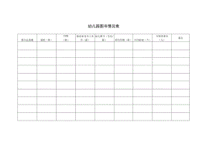 幼儿园图书情况表.docx