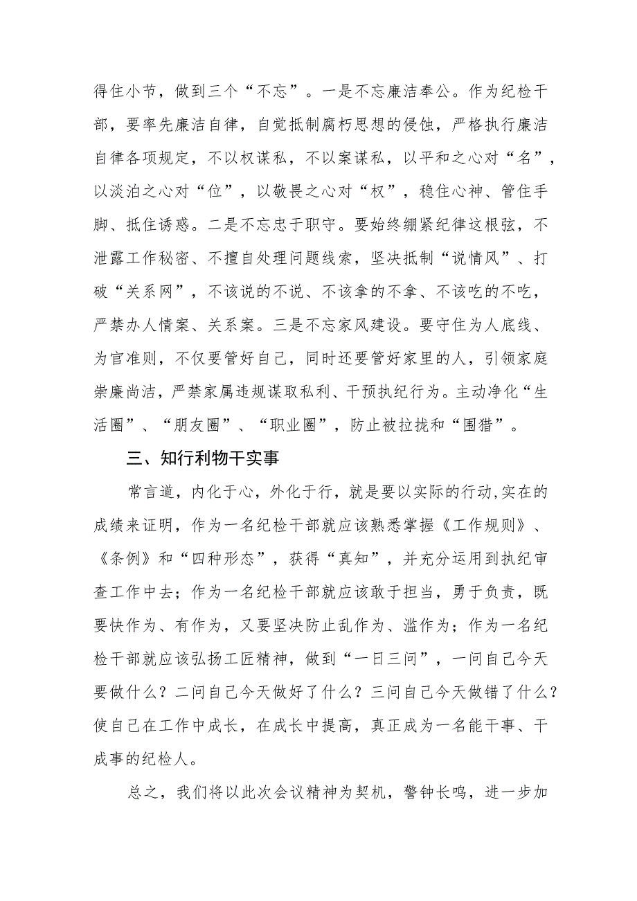 2023全国纪检监察干部队伍教育整顿的心得体会(八篇).docx_第2页