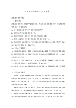 医院控烟考评奖惩制度.docx