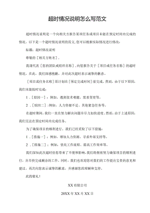 超时情况说明怎么写范文.docx