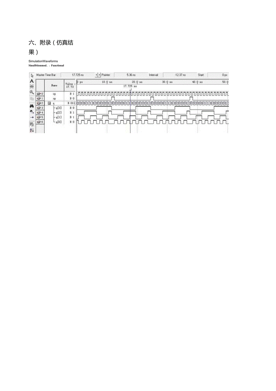 EDA技术(机械)实验报告--十三进制计数器(状态机方法).docx_第3页