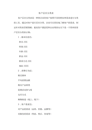 客户层次分类表.docx
