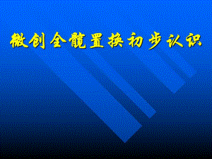 微创全髋置换初步认识.ppt