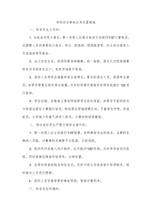 学校安全事故应急处置措施.docx