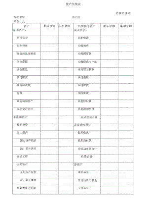 事业单位会计报表格式.docx